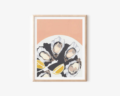 Oysters Art Print- Jen Wang Studios
