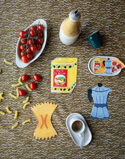 Farfalle Pasta Die Cut Card