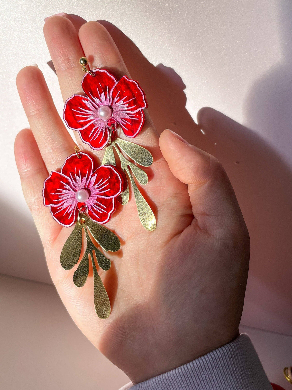 Flower of Luck Earrings - Sunnie Creative