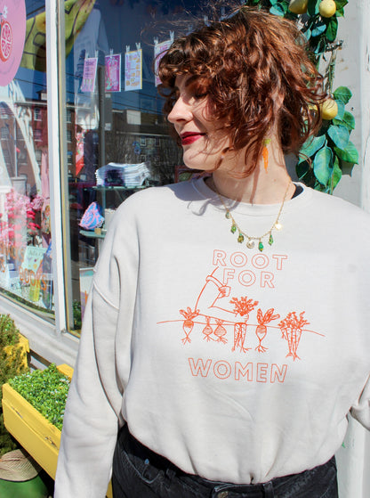 Root for Women Crewneck