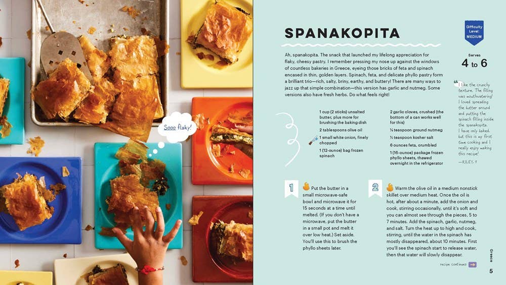 Priya’s Kitchen Adventures: A Cookbook for Kids by Priya Krishna