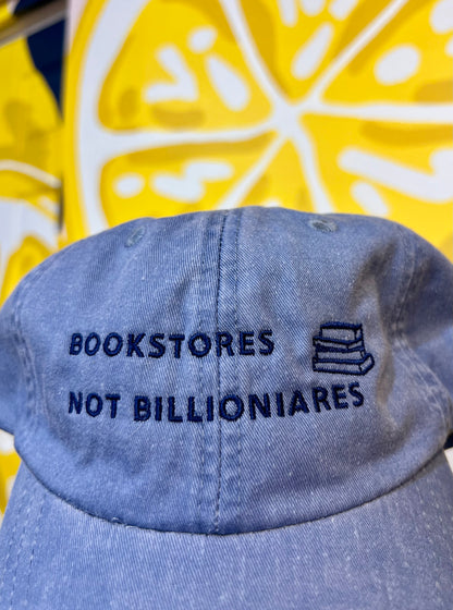 Bookstores Not Billionaires Baseball Hat