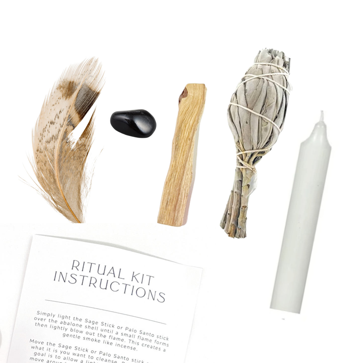 Sow the Magic - Empowering Ritual Kit with Obsidian, Palo Santo + Sage