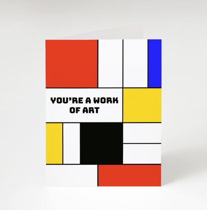 Work of Art Card-Bon Femmes