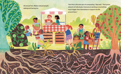 Composting for Community: A STEM Kids Picture Book (Ages 3+)