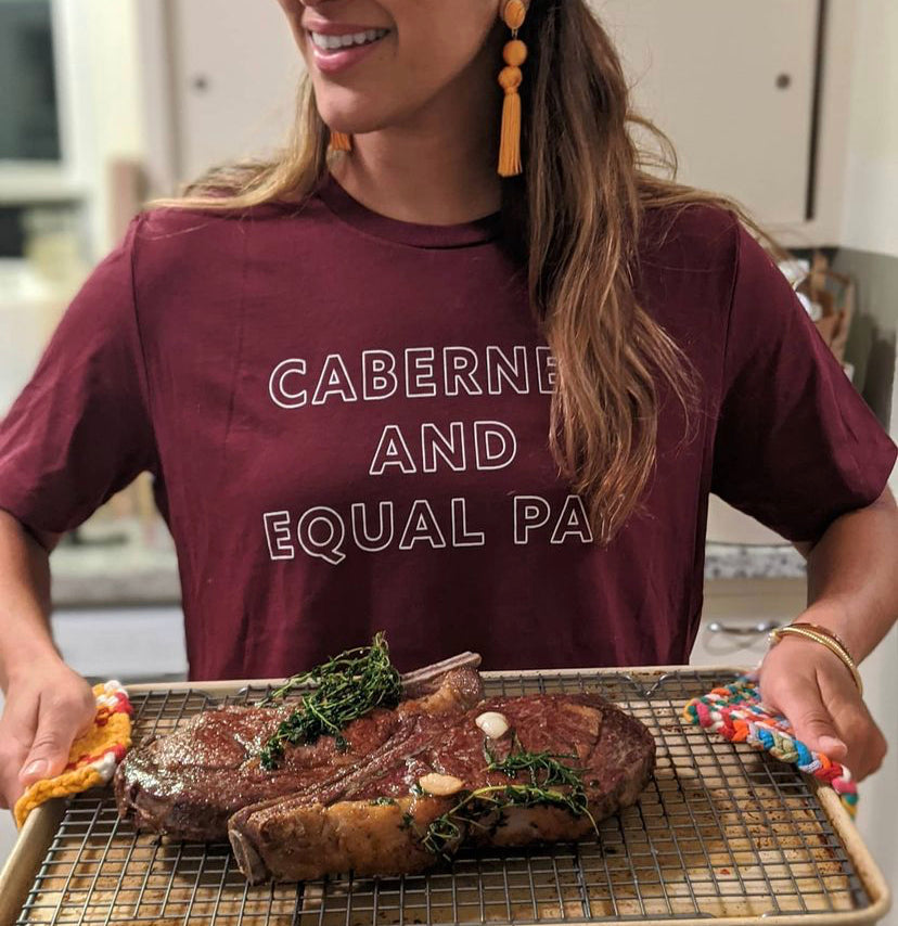 Cabernet and Equal Pay T-shirt