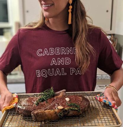 Cabernet and Equal Pay T-shirt