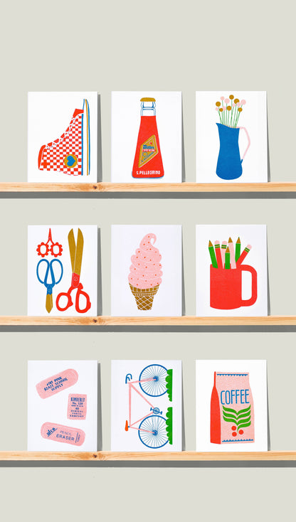 Lisa Congdon Art & Illustration - Coffee mini Risograph