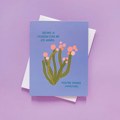 Doing Amazing - Encouragement Card
