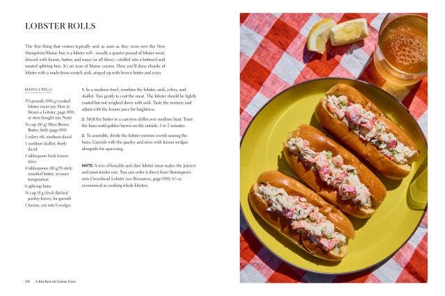 A Kitchen on Goose Cove: Recipes from the Heart of Maine - Devin Finigan