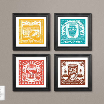 Marshmallow Fluff Color Print: Red- Indestructible Food