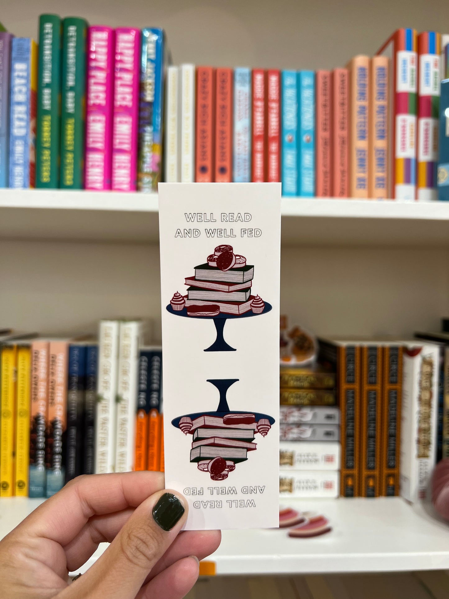 Well Read Well Fed Bookmark