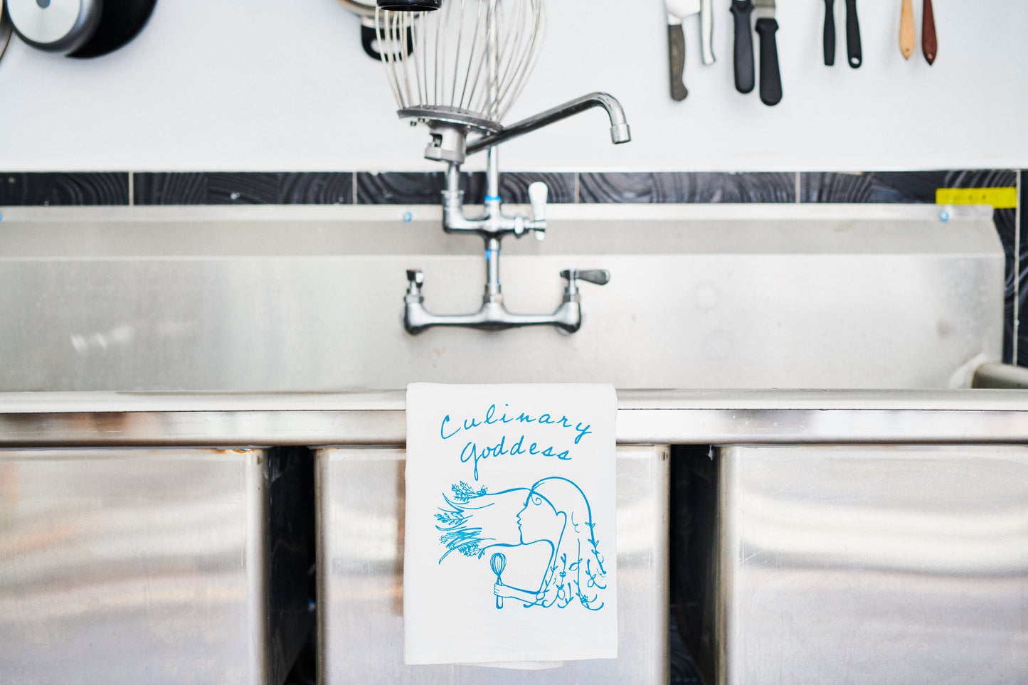 Culinary Goddess Tea Towel