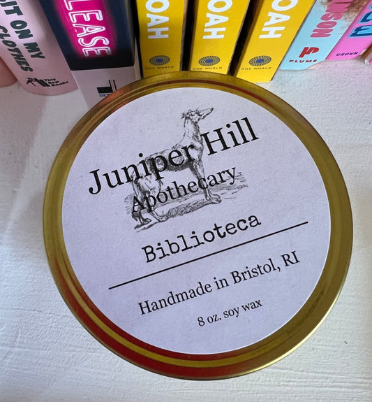 Juniper Hill Apothecary - Biblioteca Candle