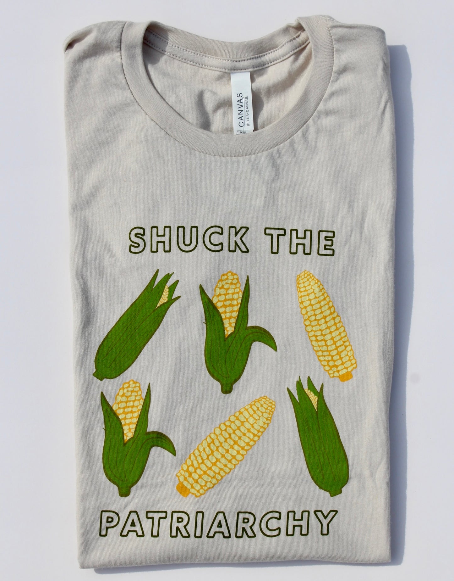 Shuck the Patriarchy Corn Unisex T-shirt
