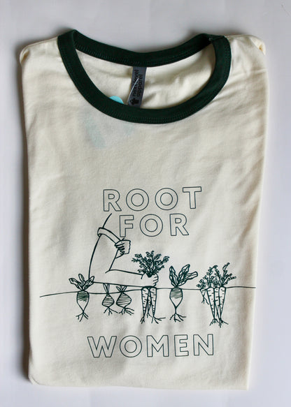 Root for Women Ringer Tee