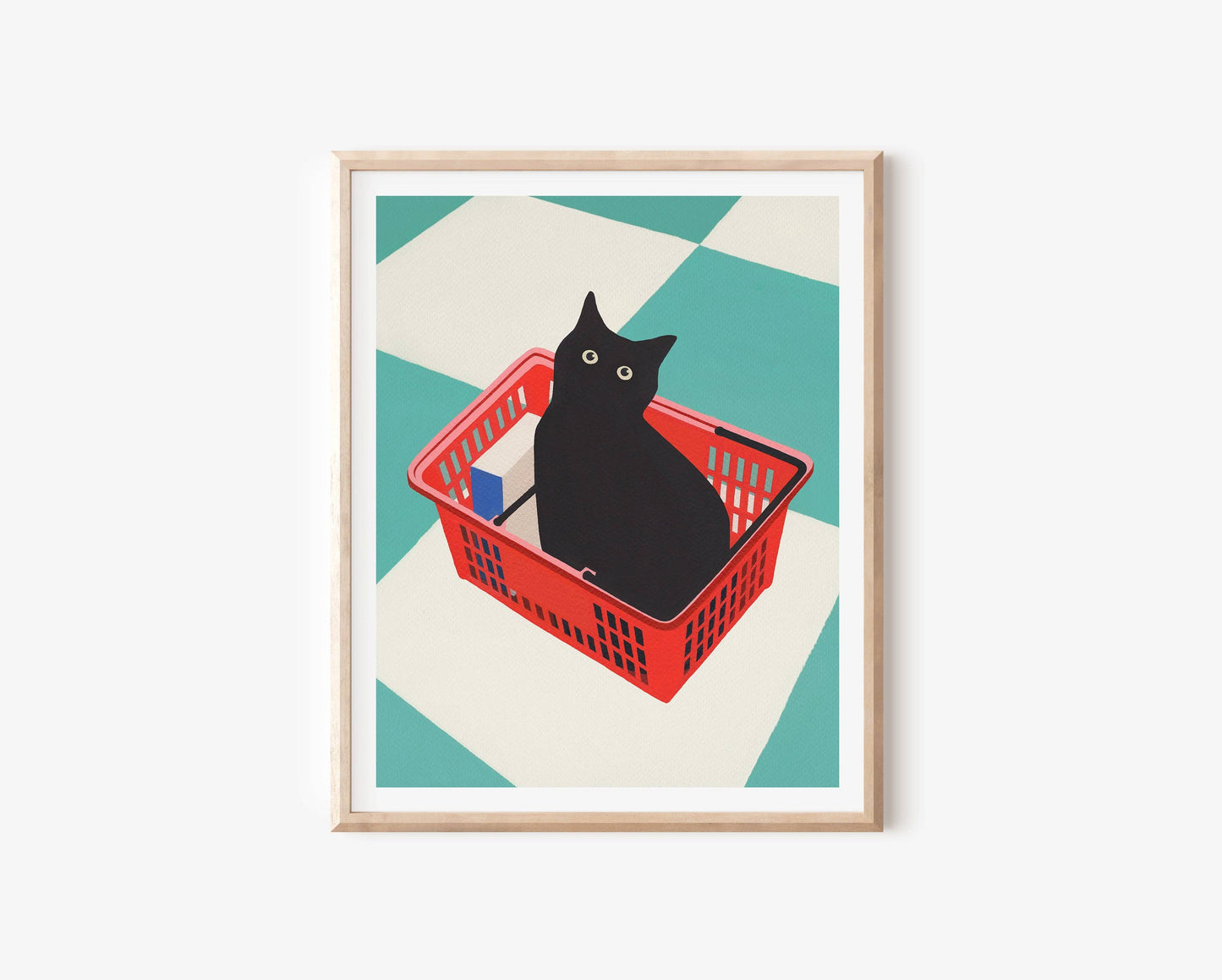 Black Cat Art Print- Jen Wang Studios