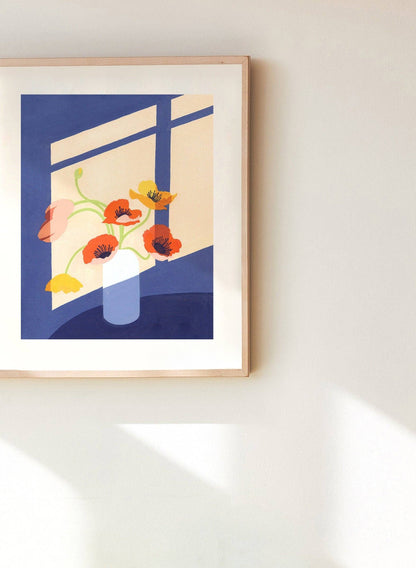 Poppies Art Print- Jen Wang Studios