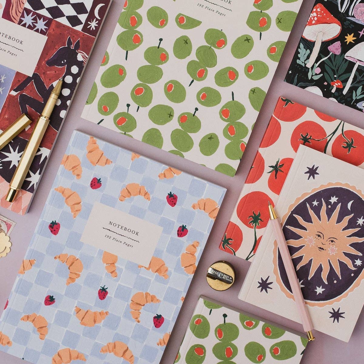 Croissant Cafe Notebook | Sister Paper Co.