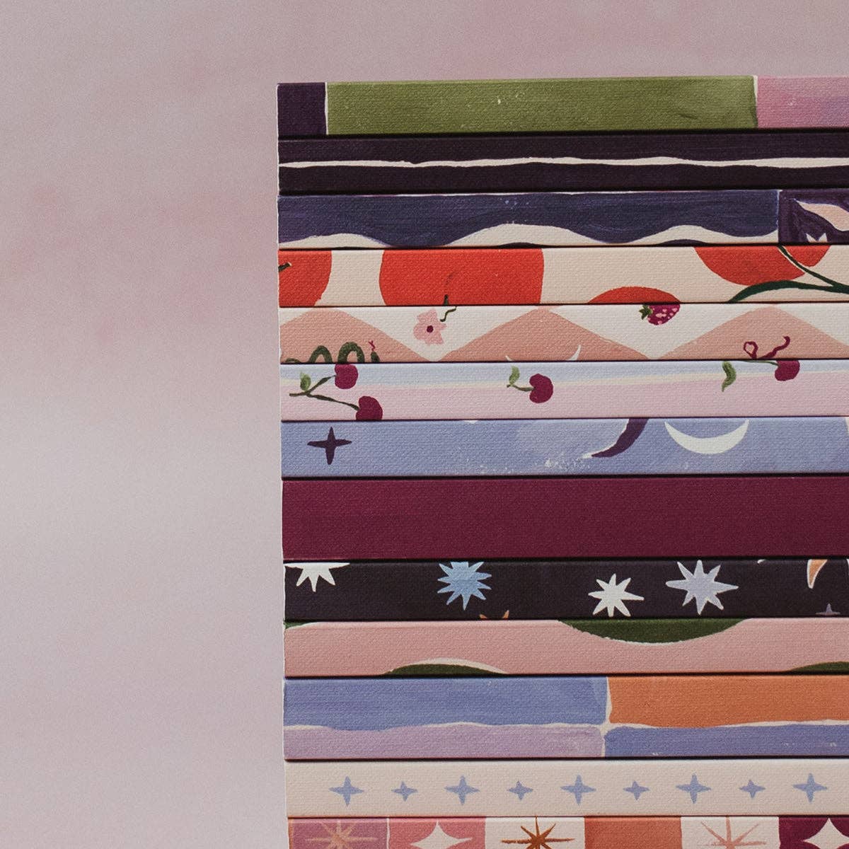 Blush Harlequin Notebook | Sister Paper Co.