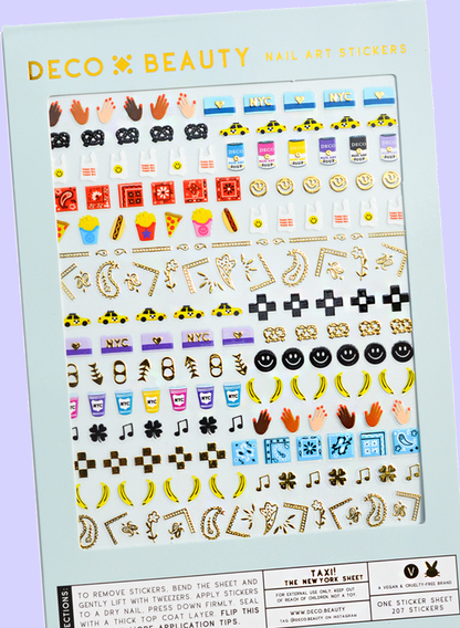 Deco Beauty - Nail Art - Taxi! (NYC)