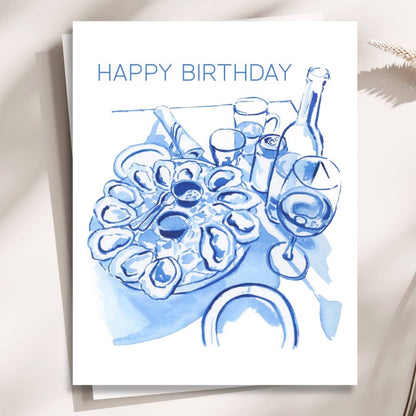 Blue Brix Birthday- Laurel Greenfield Art