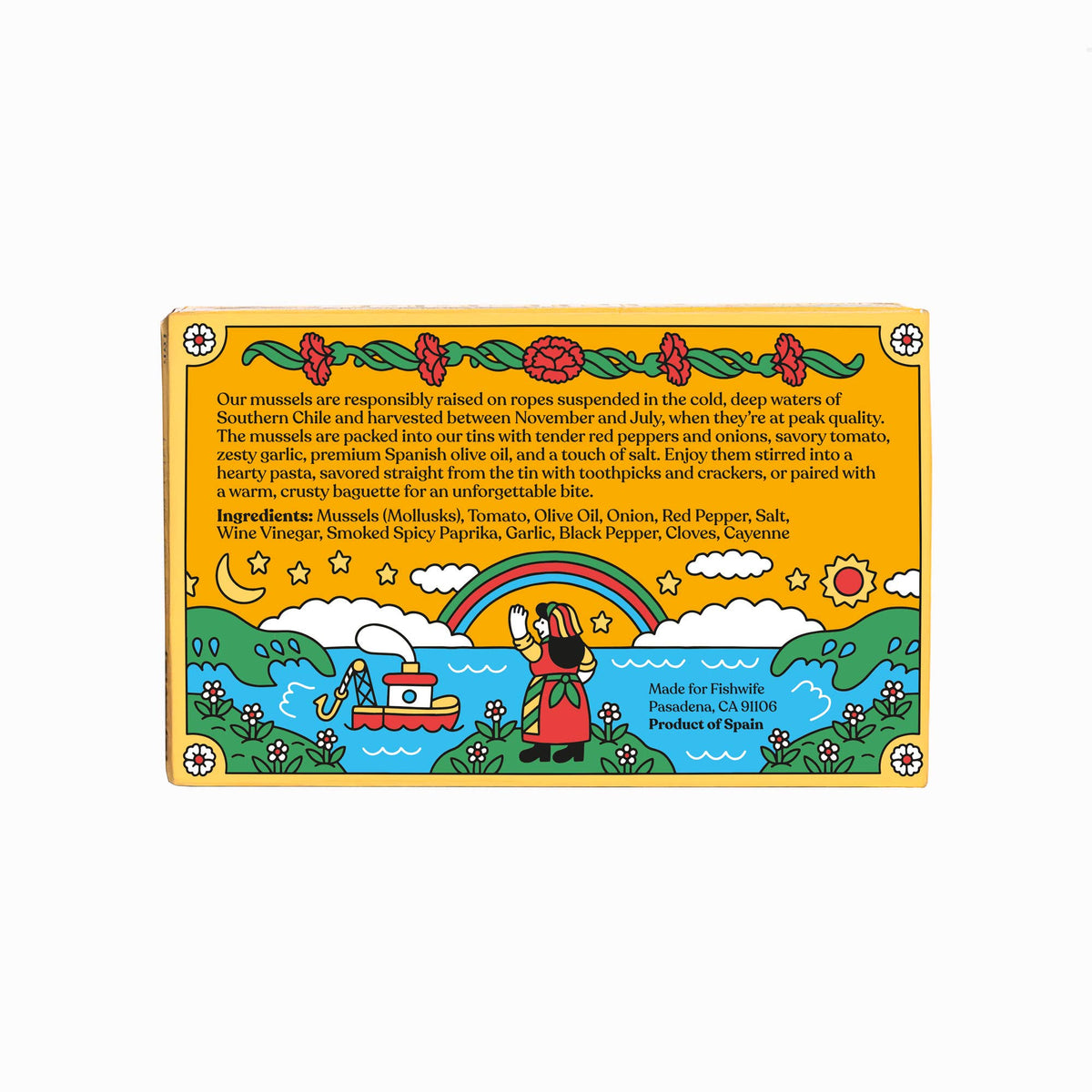 Mussels with Sweet Pepper & Garlic- Fishwife