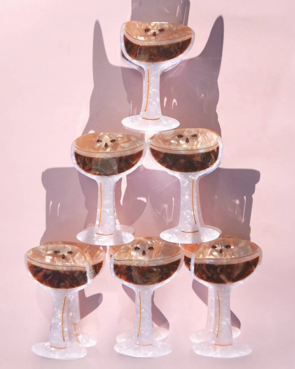 Espresso Martini Claw Clip - Line & Co