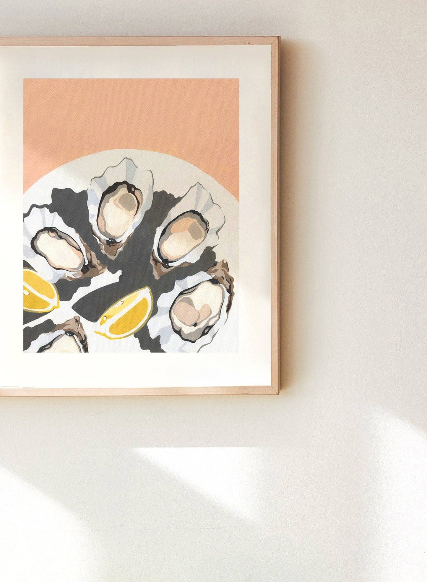 Oysters Art Print- Jen Wang Studios