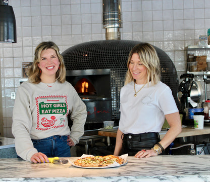 Hot Girls Eat Pizza Unisex Crewneck 🍕