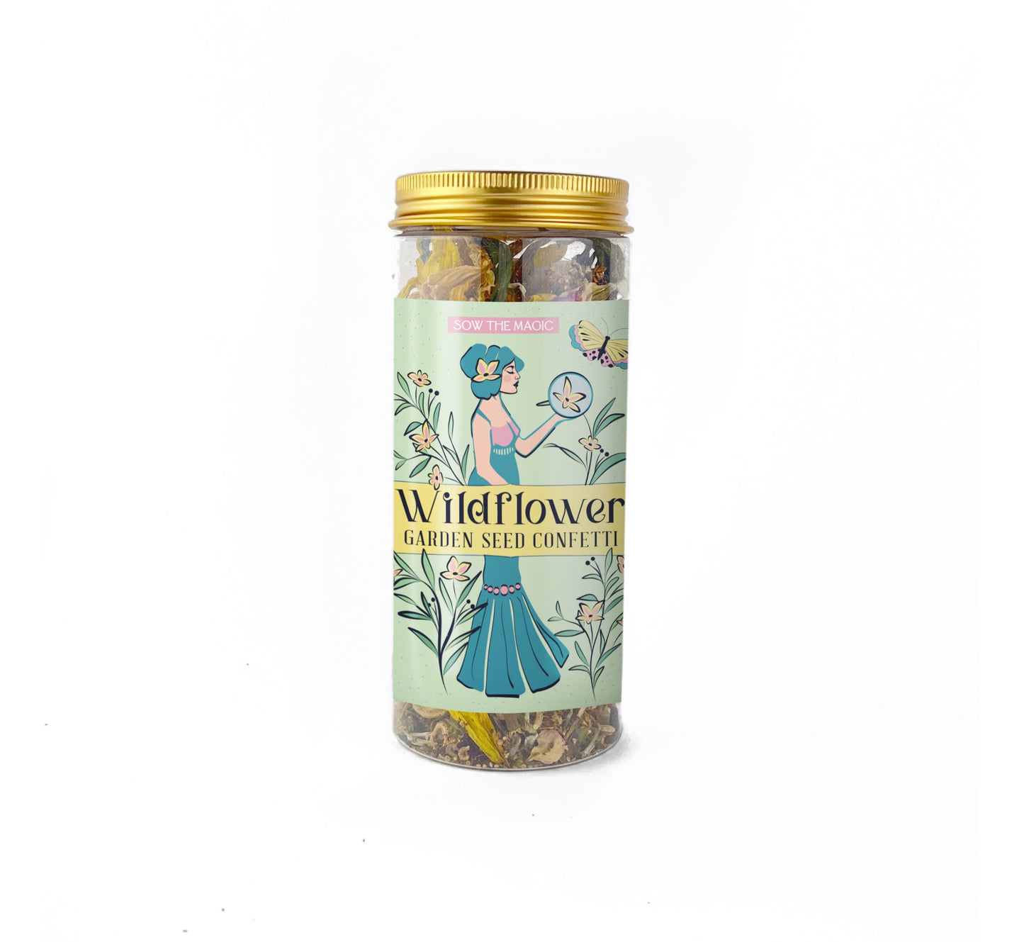 Sow the Magic - Wildflower Garden Seed Confetti Sprinkles - Celebrations