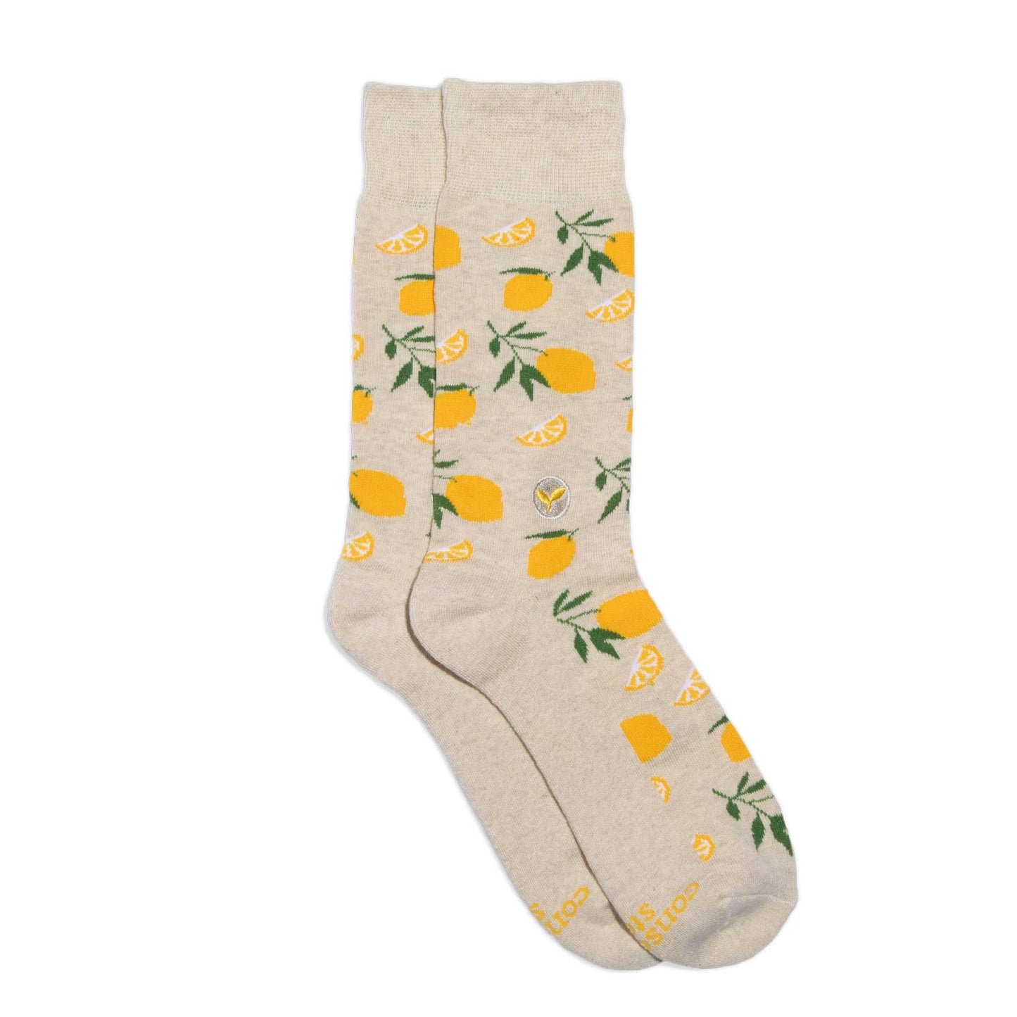 Socks that Plant Trees- Lemons Size Medium