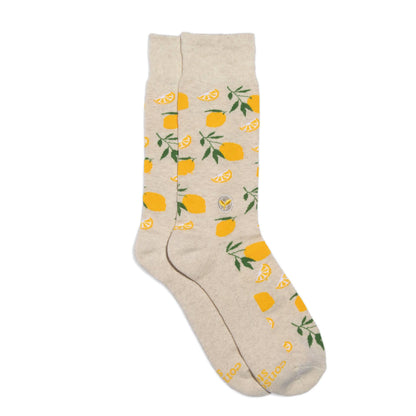 Socks that Plant Trees- Lemons Size Medium