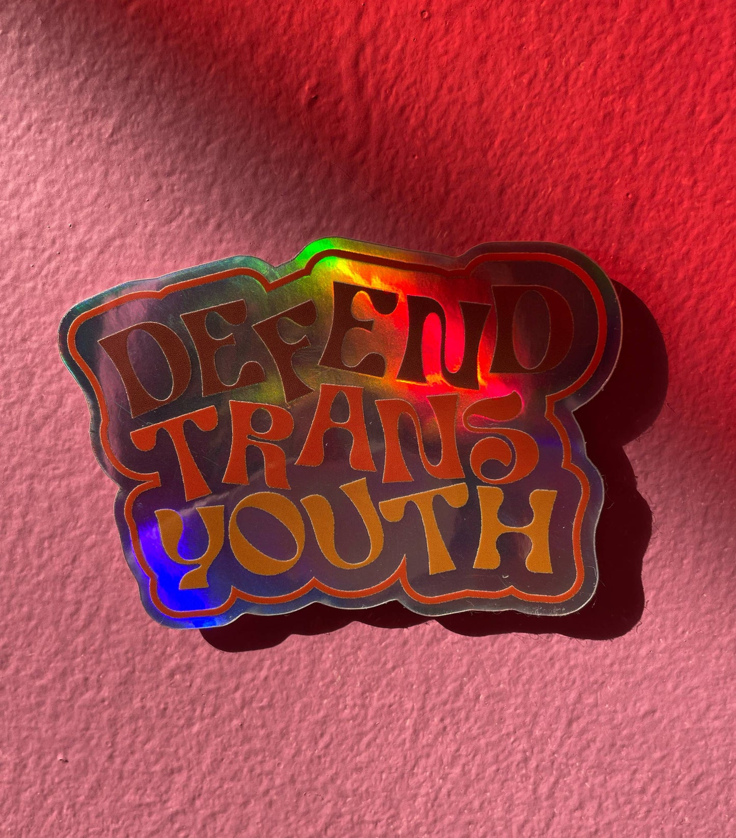 Ash + Chess - Sticker - Defend Trans Youth