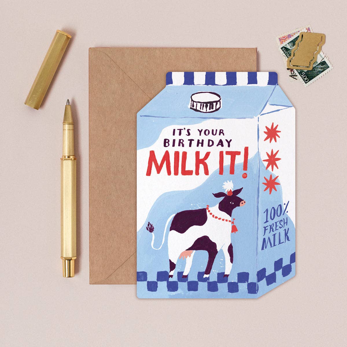 Milk It Birthday Card | Sister Paper Co.