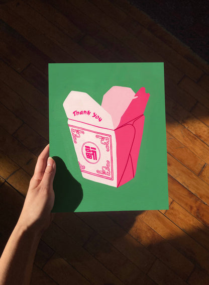 Chinese Takeout Print- Jen Wang Studios
