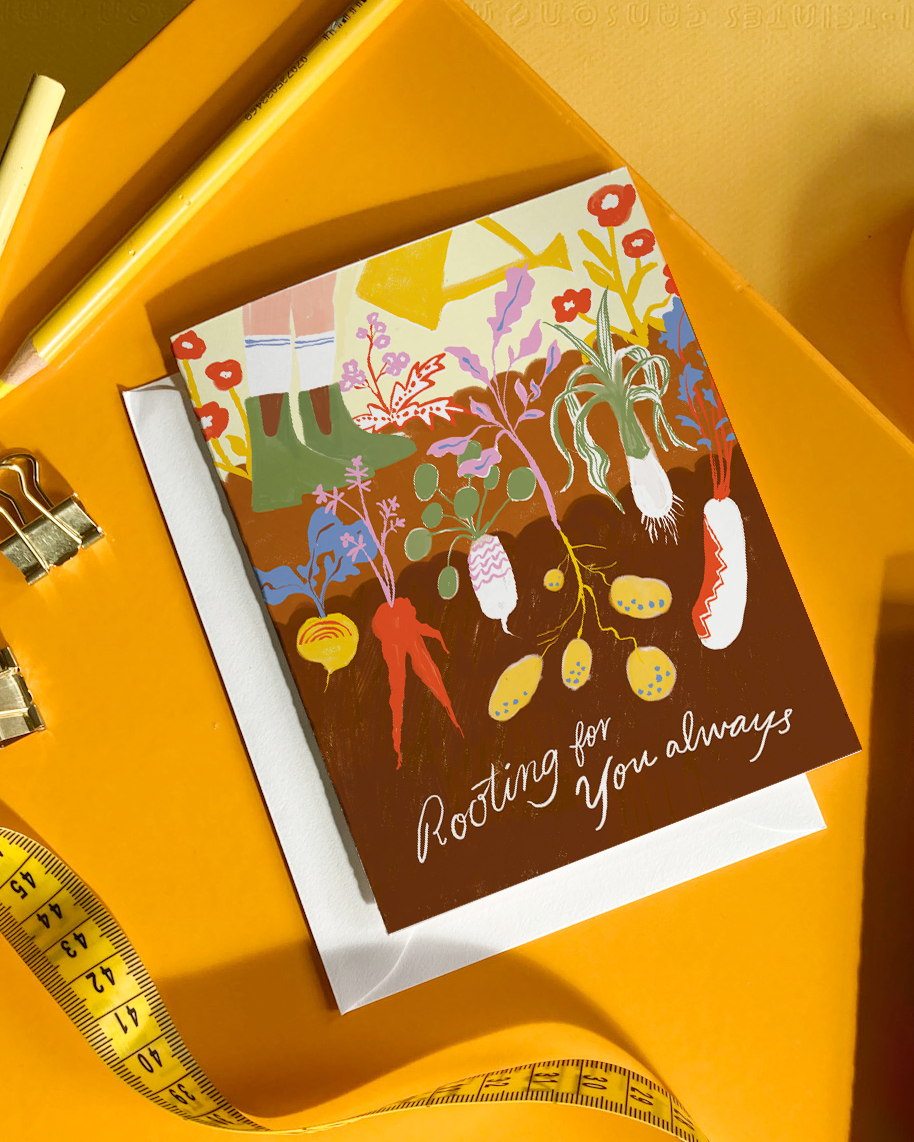 Rooting For You Card- Karen Schipper