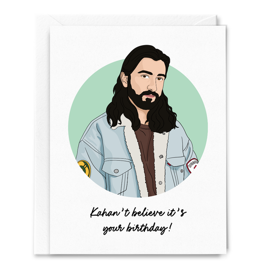 Noah Kahan Believe It's Your Birthday Card