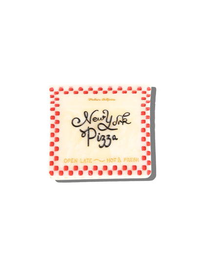 New York Pizza Box Claw Hair Clip- Solar Eclipse