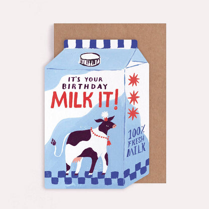 Milk It Birthday Card | Sister Paper Co.