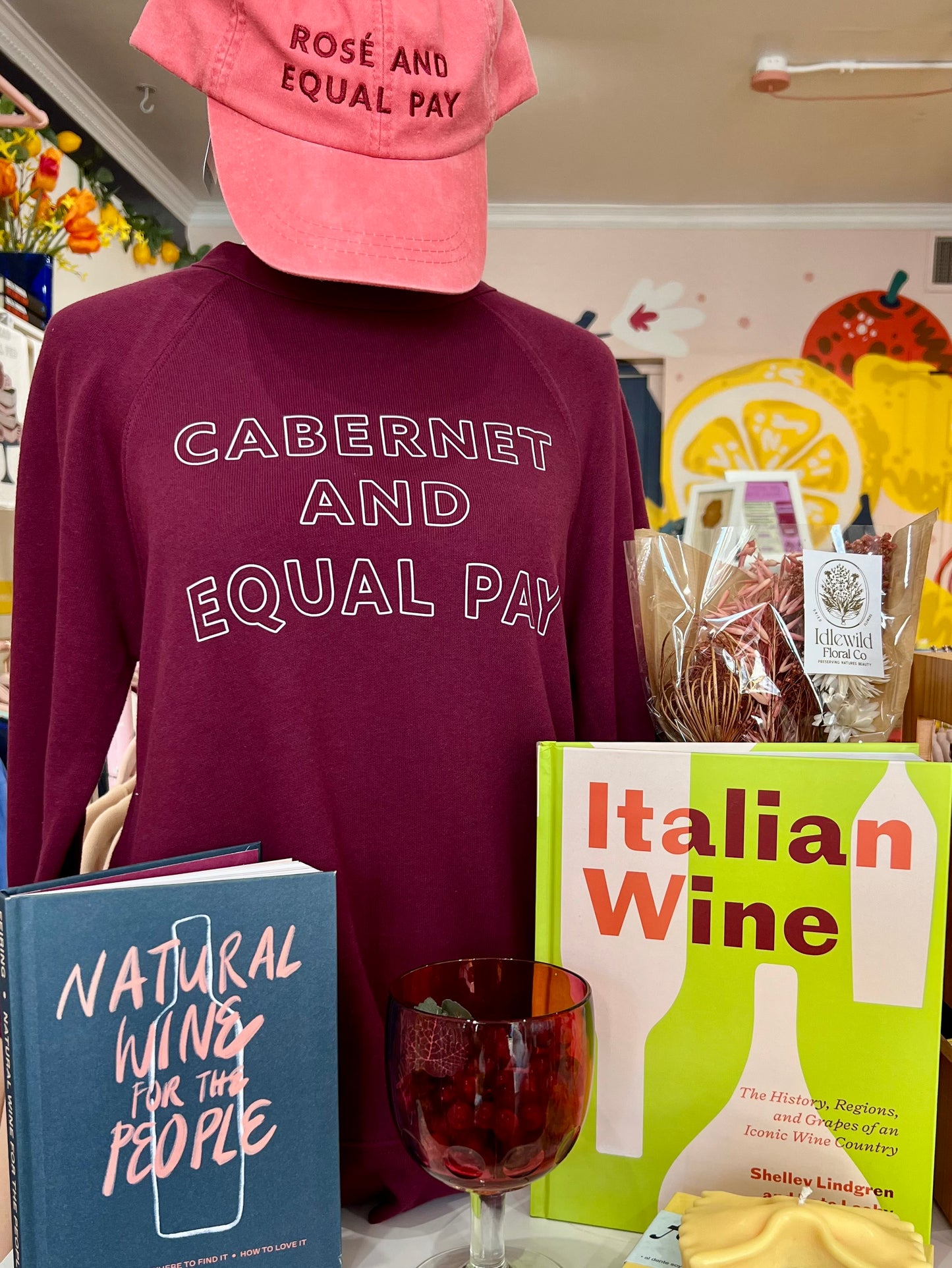 Cabernet and Equal Pay Crewneck