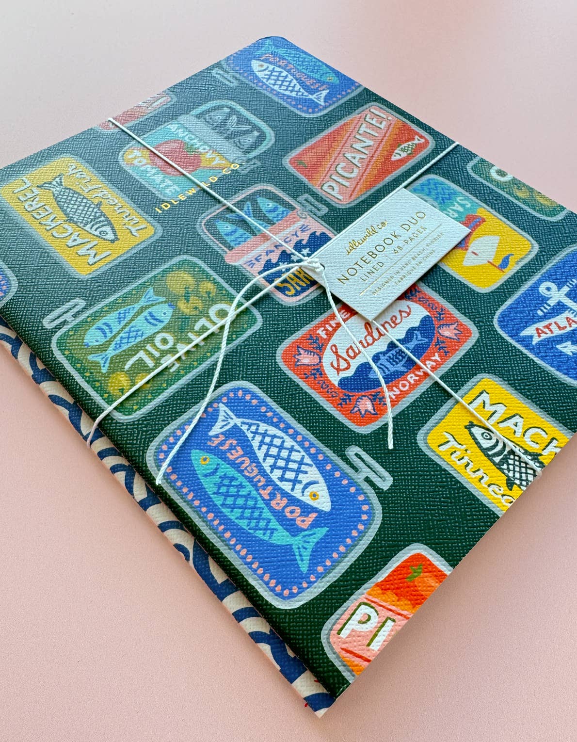 Idlewild Co. - Tinned Fish Notebook Duo