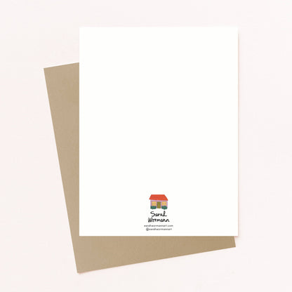 Seasonal New England Foods Card- Sarah Wormann Art
