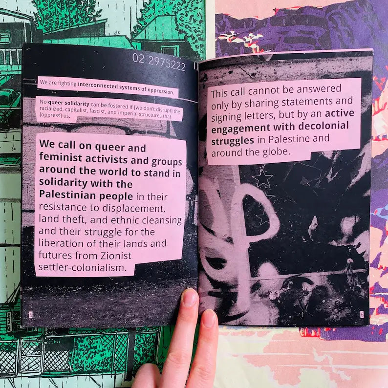 Queer Voices from the Fight for Palestinian Liberation zine