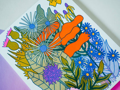 Free Them All - Prairie Risograph Art Print