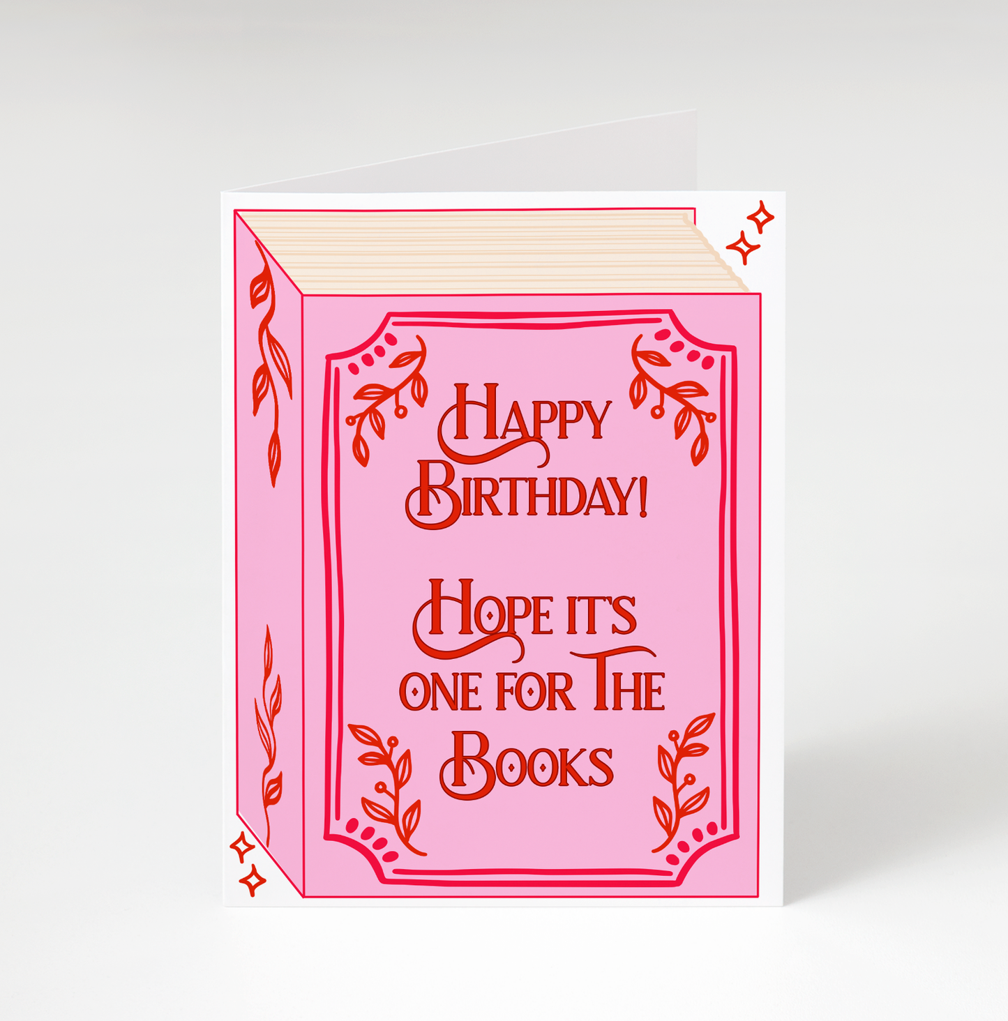 One For The Books Birthday Card- Bon Femmes