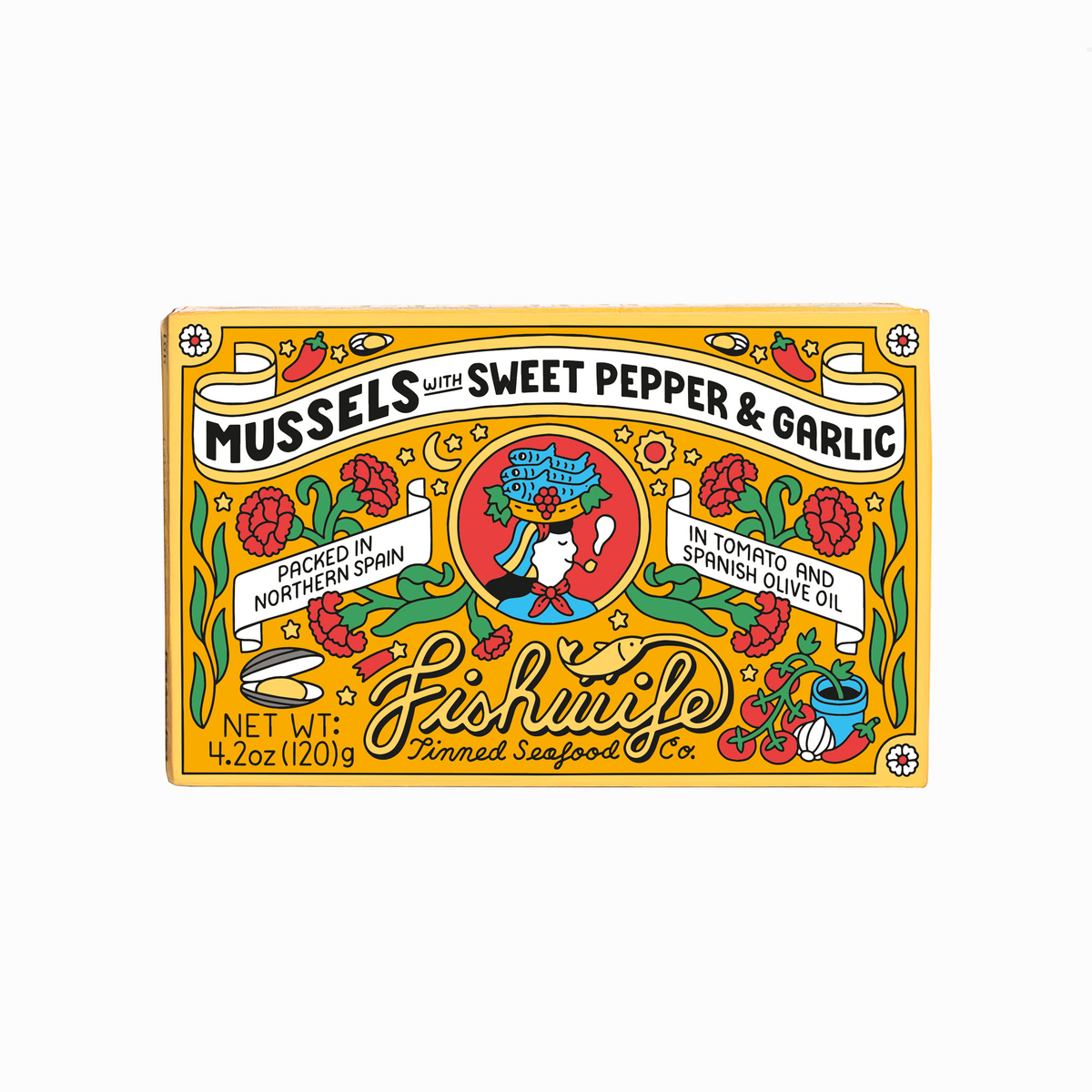 Mussels with Sweet Pepper & Garlic- Fishwife