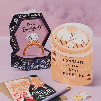 Dumpling New Baby Card | Sister Paper Co.
