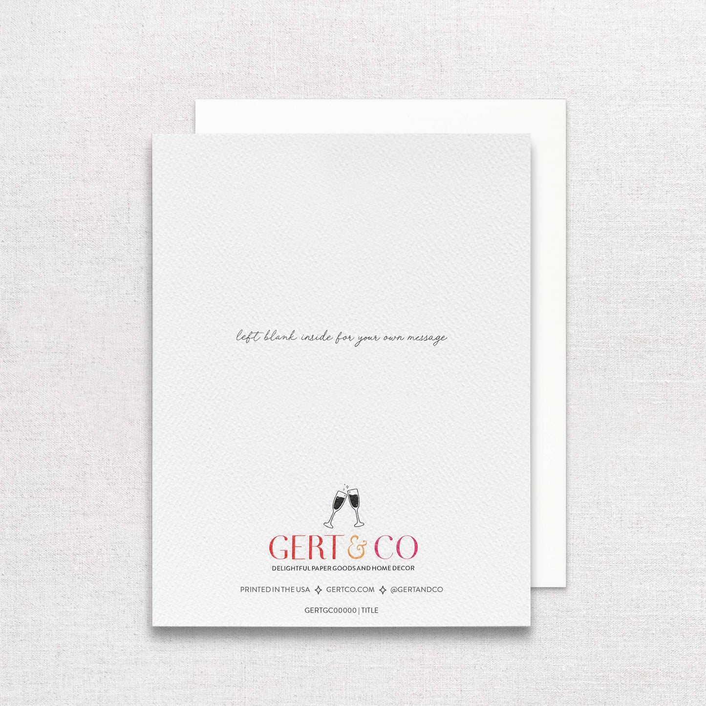 Gert & Co - So Freakin' Happy For You Friendship Card