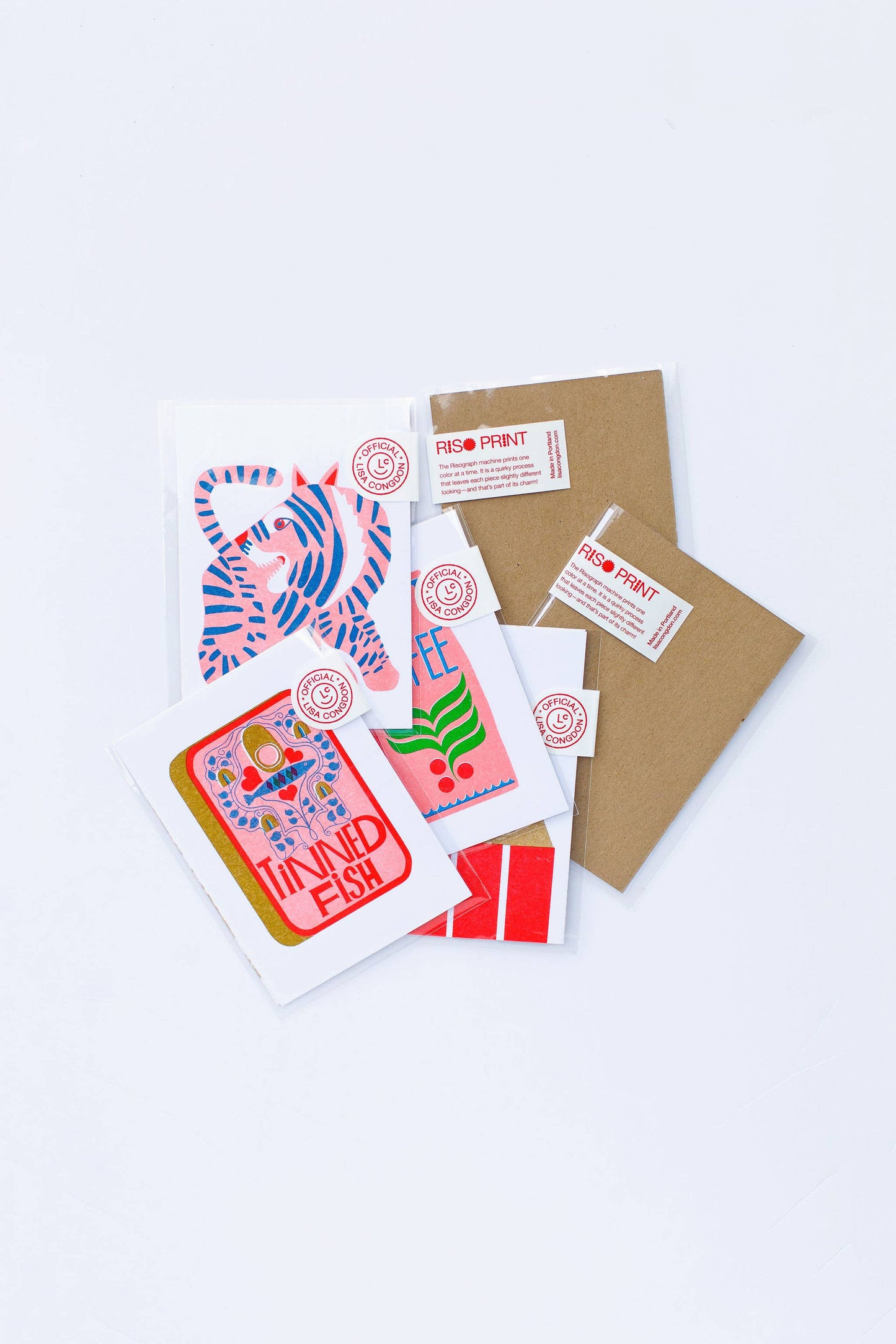 Lisa Congdon Art & Illustration - Coffee mini Risograph